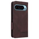 For Google Pixel 9 Pro XL Magnetic Clasp Leather Phone Case(Brown) - 3