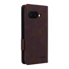 For Google Pixel 9a Magnetic Clasp Leather Phone Case(Brown) - 3