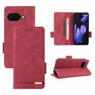 For Google Pixel 9a Magnetic Clasp Leather Phone Case(Red) - 1