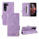 For vivo V29 5G / S17 5G / S17 Pro Magnetic Clasp Leather Phone Case(Purple) - 1