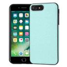 For iPhone SE 2022/SE 2020/7/8 Litchi Pattern Stitched Side-mounted Phone Case(Mint Green) - 1