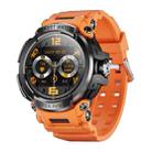 T90 1.5 inch Color Screen Bluetooth, Smart Watch Support Health Monitoring & 123 Sports Modes(Orange) - 1
