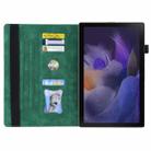For Lenovo Tab K11 Plus / M11 Plus Business Shockproof Horizontal Flip Leather Tablet Case(Green) - 3