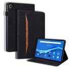 For Lenovo Tab K10C / E10C Business Shockproof Horizontal Flip Leather Tablet Case(Black) - 1
