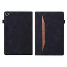 For Lenovo Tab K10C / E10C Business Shockproof Horizontal Flip Leather Tablet Case(Black) - 3
