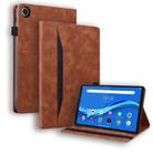 For Lenovo Tab K10C / E10C Business Shockproof Horizontal Flip Leather Tablet Case(Brown) - 1