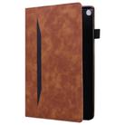 For Lenovo Tab K10C / E10C Business Shockproof Horizontal Flip Leather Tablet Case(Brown) - 2