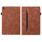 For Lenovo Tab K10C / E10C Business Shockproof Horizontal Flip Leather Tablet Case(Brown) - 3
