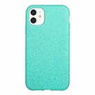 For iPhone 12 Wheat Straw Material + TPU Phone Case(Green) - 1