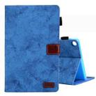 For Samsung Galaxy Tab A9 Cloth Texture Leather Tablet Case(Blue) - 1