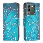 For vivo Y200 5G Colored Drawing Pattern Leather Phone Case(Plum Blossom) - 1