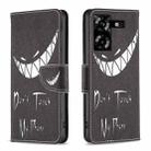 For Tecno Pova 5 Colored Drawing Pattern Leather Phone Case(Smirk) - 1