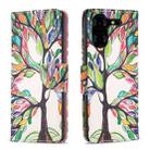 For Tecno Pova 5 Pro 5G Colored Drawing Pattern Leather Phone Case(Tree Life) - 1