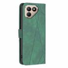 For Tecno Pova 7 Pro 5G Magnetic Buckle Rhombus Texture Leather Phone Case(Green) - 3
