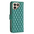 For Tecno Pova 7 Pro 5G Diamond Lattice Wallet Flip Leather Phone Case(Green) - 3