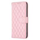 For Tecno Pova 7 Pro 5G Diamond Lattice Wallet Flip Leather Phone Case(Pink) - 2