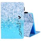 For Samsung Galaxy Tab A9+ Colored Drawing Leather Tablet Case(Beautiful Bubble) - 1