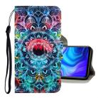 For Samsung Galaxy A21s 3D Colored Drawing Horizontal Flip PU Leather Case with Holder & Card Slots & Wallet(Mandala) - 1