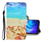 For Samsung Galaxy A21s 3D Colored Drawing Horizontal Flip PU Leather Case with Holder & Card Slots & Wallet(Pentagram) - 1