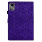 For Lenovo Xiaoxin Pad 11 2025 Rhombus TPU Smart Leather Tablet Case(Purple) - 3