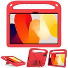 For Xiaomi Redmi Pad SE 11.0 Handle EVA Shockproof Tablet Case with Holder(Red) - 1