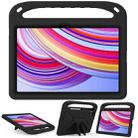 For Xiaomi Redmi Pad Pro 12.1 Handle EVA Shockproof Tablet Case with Holder(Black) - 1
