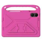 For Xiaomi Redmi Pad Pro 12.1 Handle EVA Shockproof Tablet Case with Holder(Rose Red) - 3