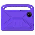 For Xiaomi Redmi Pad SE 8.7 Handle EVA Shockproof Tablet Case with Holder(Purple) - 3