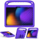 For Xiaomi Pad 7 / 7 Pro Handle EVA Shockproof Tablet Case with Holder(Purple) - 3