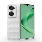 For Huawei nova 11 SE Magic Shield TPU + Flannel Phone Case(White) - 1