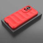 For Huawei nova 12 5G Magic Shield TPU + Flannel Phone Case(Red) - 2