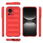 For Huawei nova 12 5G Magic Shield TPU + Flannel Phone Case(Red) - 3