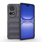 For Huawei nova 12 Ultra / 12 Pro Magic Shield TPU + Flannel Phone Case(Dark Grey) - 1