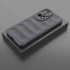 For Huawei nova 12 Ultra / 12 Pro Magic Shield TPU + Flannel Phone Case(Dark Grey) - 2