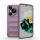 For Huawei Pura 70 Magic Shield TPU + Flannel Phone Case(Purple) - 1