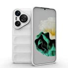 For Huawei Pura 70 Magic Shield TPU + Flannel Phone Case(White) - 1