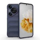 For Huawei Pura 70 Pro / 70 Pro+ Magic Shield TPU + Flannel Phone Case(Dark Blue) - 1