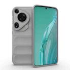 For Huawei Pura 70 Ultra Magic Shield TPU + Flannel Phone Case(Grey) - 1