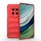 For Huawei Mate 70 5G Magic Shield TPU + Flannel Phone Case(Red) - 1