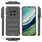 For Huawei Mate 70 5G Magic Shield TPU + Flannel Phone Case(Dark Grey) - 3