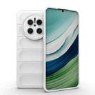 For Huawei Mate 70 5G Magic Shield TPU + Flannel Phone Case(White) - 1