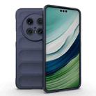 For Huawei Mate 70 Pro / 70 Pro+ Magic Shield TPU + Flannel Phone Case(Dark Blue) - 1