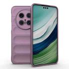 For Huawei Mate 70 Pro / 70 Pro+ Magic Shield TPU + Flannel Phone Case(Purple) - 1