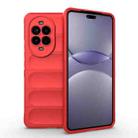 For Huawei nova 13 Pro 5G Magic Shield TPU + Flannel Phone Case(Red) - 1