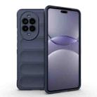 For Huawei nova 13 Pro 5G Magic Shield TPU + Flannel Phone Case(Dark Blue) - 1