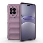 For Huawei nova 13 Pro 5G Magic Shield TPU + Flannel Phone Case(Purple) - 1