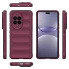 For Huawei nova 13 Pro 5G Magic Shield TPU + Flannel Phone Case(Wine Red) - 3