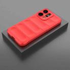 For Huawei nova 14 5G Magic Shield TPU + Flannel Phone Case(Red) - 2