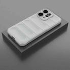 For Huawei nova 14 5G Magic Shield TPU + Flannel Phone Case(Grey) - 2