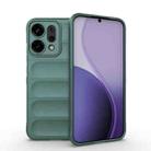 For Huawei nova 14 5G Magic Shield TPU + Flannel Phone Case(Dark Green) - 1